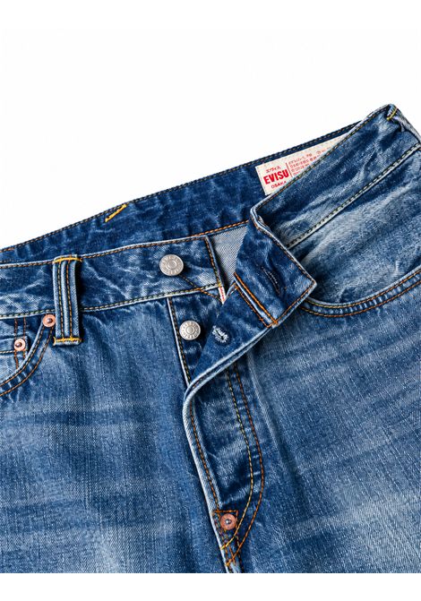 Jeans 5 tasche EVISU | 2EAHTM5JE1247INDM MID TONE INDIGO